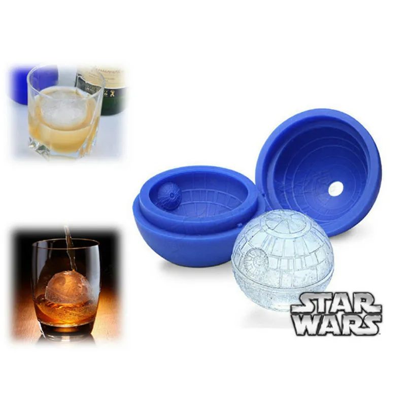 WOFU Прямая доставка 2 шт./лот креативные силиконовые голубые войны Звезда смерти