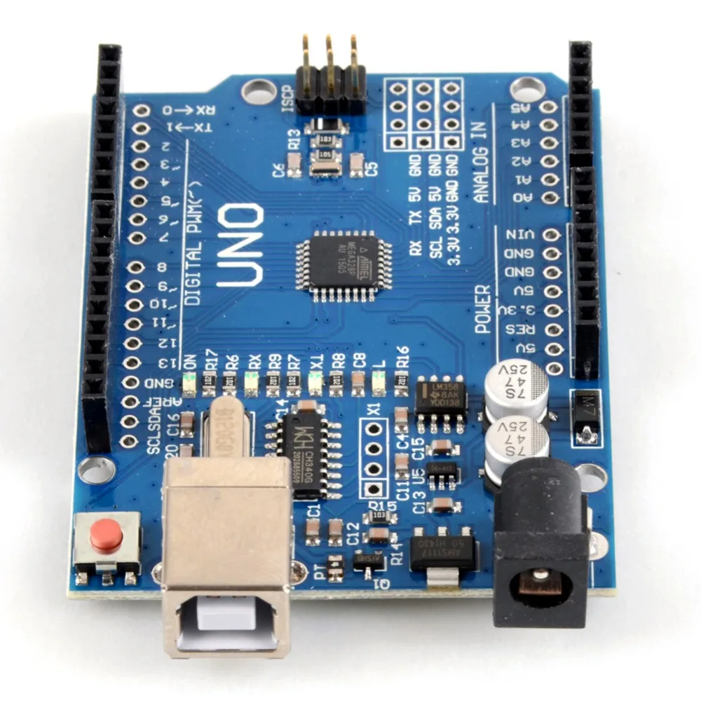 Микроконтроллер ATmega328 UNO R3 SCM и USB коннекторы для модульной платы Arduino 1 шт.|connector for