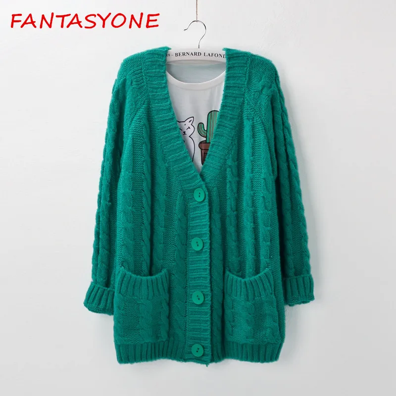 Fantasyone 2017 Для женщин свитер V Средства ухода за кожей шеи кардиган Новая мода