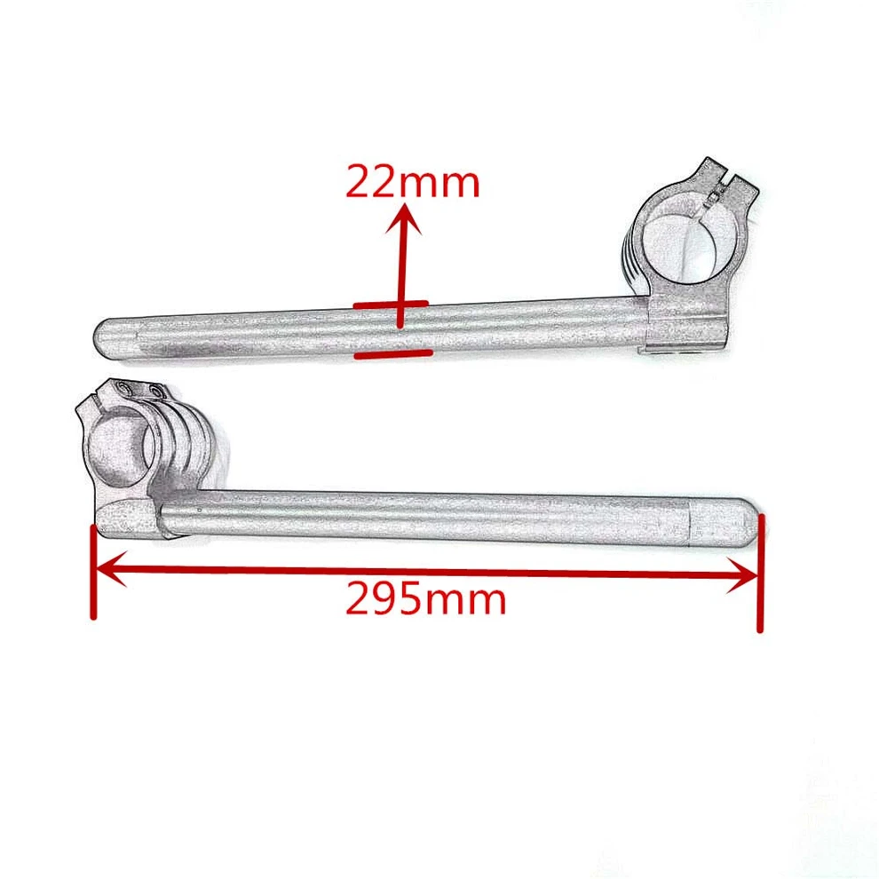 Универсальная регулируемая ручка для мотоцикла с ЧПУ 37 мм зажим на руль Kawasaki Ninja