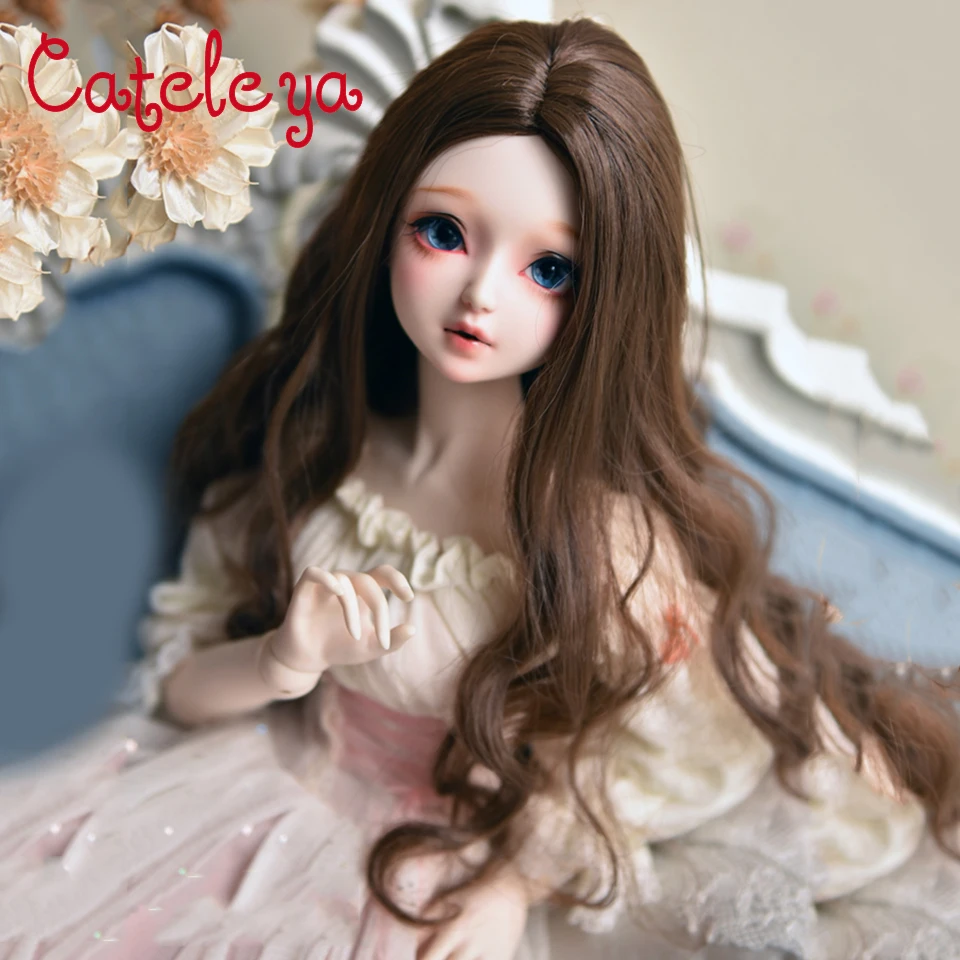 Волосы для кукол Cataleya bjd супер мягкие и шелковистые длинные волосы детей
