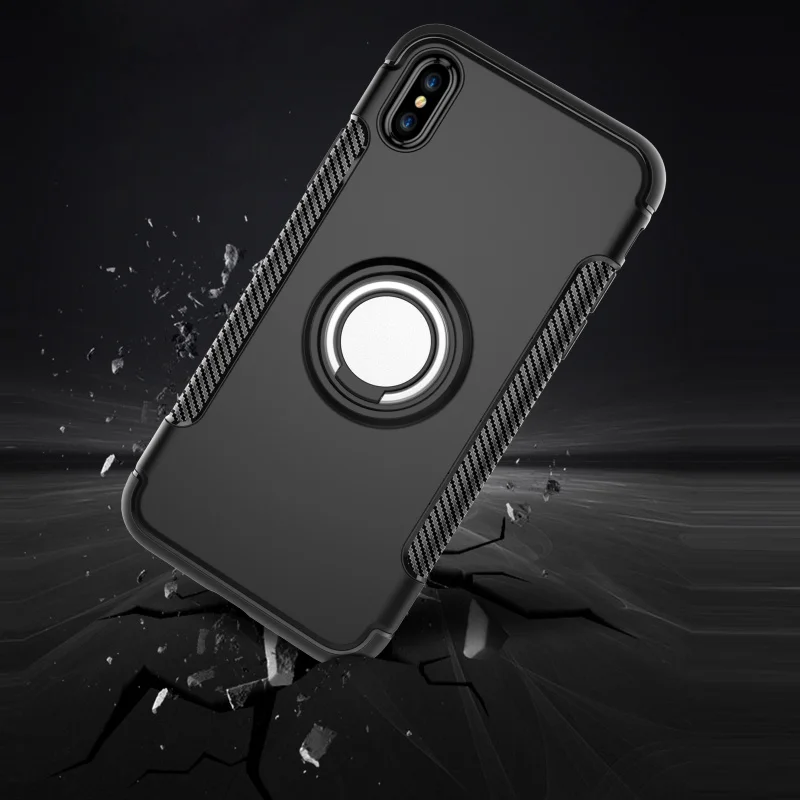 IMUCA Гибридный чехол для iPhone X Роскошный Apple IPhone Панцири В виде ракушки