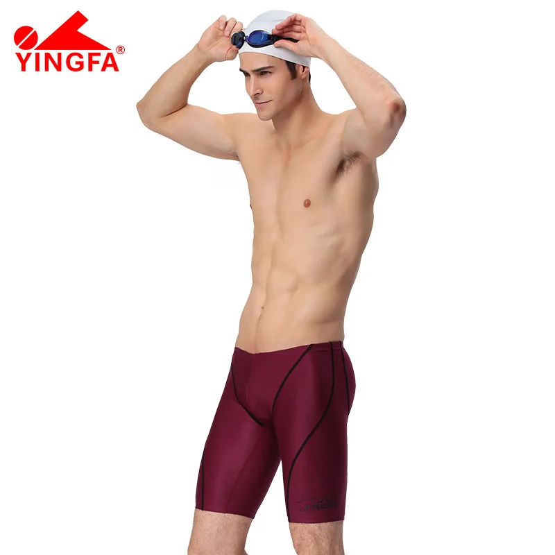Профессиональные плавки YINGFA FINA Шорты для плавания мужские шорты гонок kenn