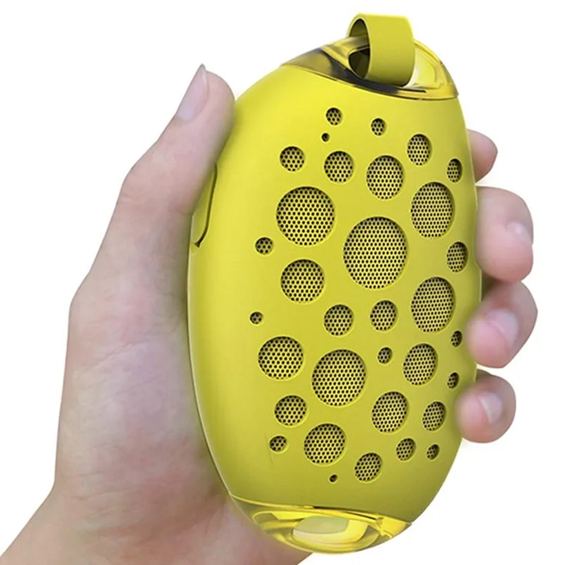 Мини беспроводной Bluetooth динамик открытый стерео с микрофоном крючок IP54