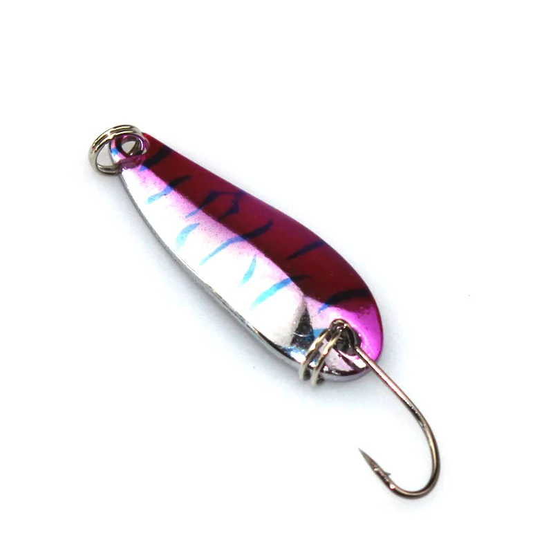 1 шт. 5 6 г металлическая рыболовная приманка ложка жесткая рыболовные приманки с