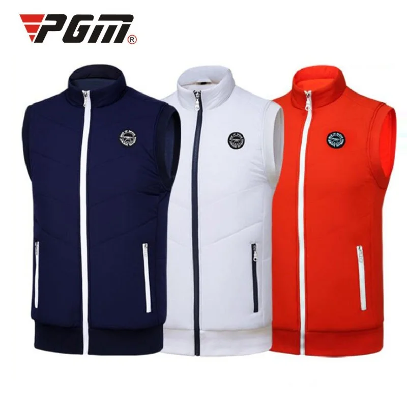 Pgm гольф куртка мужская осень-зима теплая жилетка для гольфа с защитой от ветра