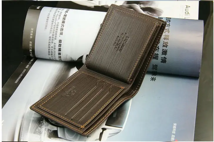 Лидер продаж высококачественный роскошный мужской кошелек из натуральной кожи