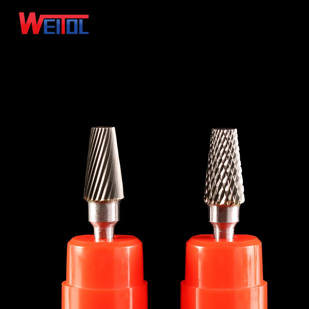 Weitol 1pcs 6mm S type carbide rotary files power tools burrs cutter bits engraving CNC router | Инструменты