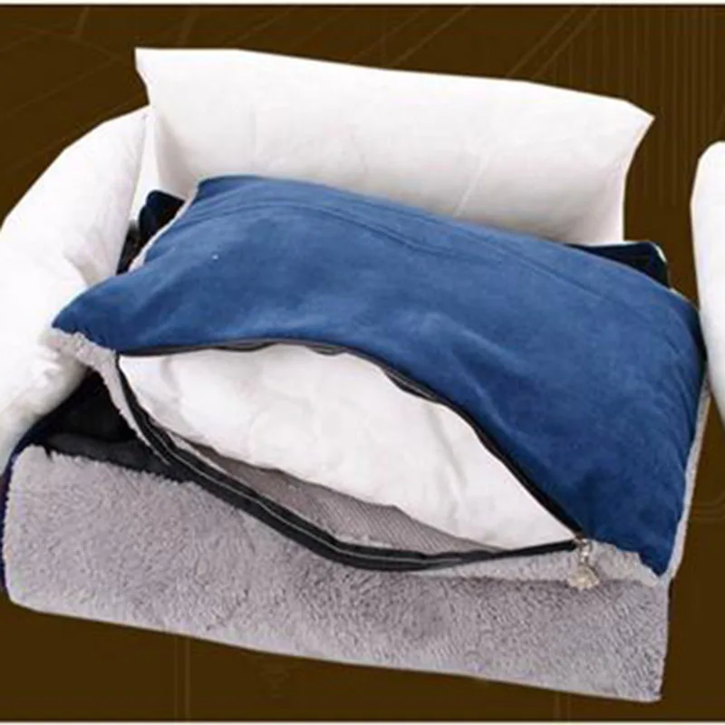 New Clamshell Kennel Blossom Navy Blue Small And Medium Sized Multi-purpose Use 100% Cotton | Дом и сад