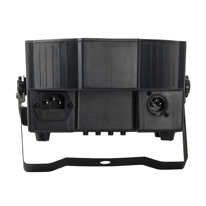 Djworld светодиодный Par 7x18 Вт RGBWA+ УФ сценический светильник Профессиональный DMX512 эффект светильник ing power In/Out для клубов Домашние развлечения Dj Disco