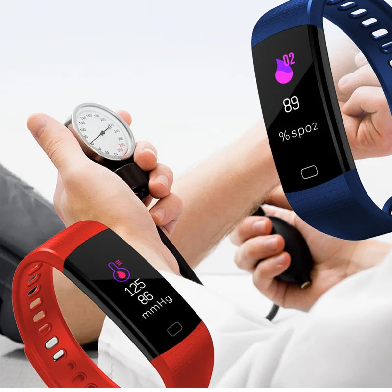 Smart Водонепроницаемый часы Цвет Экран браслет Heart Rate спортивной деятельности