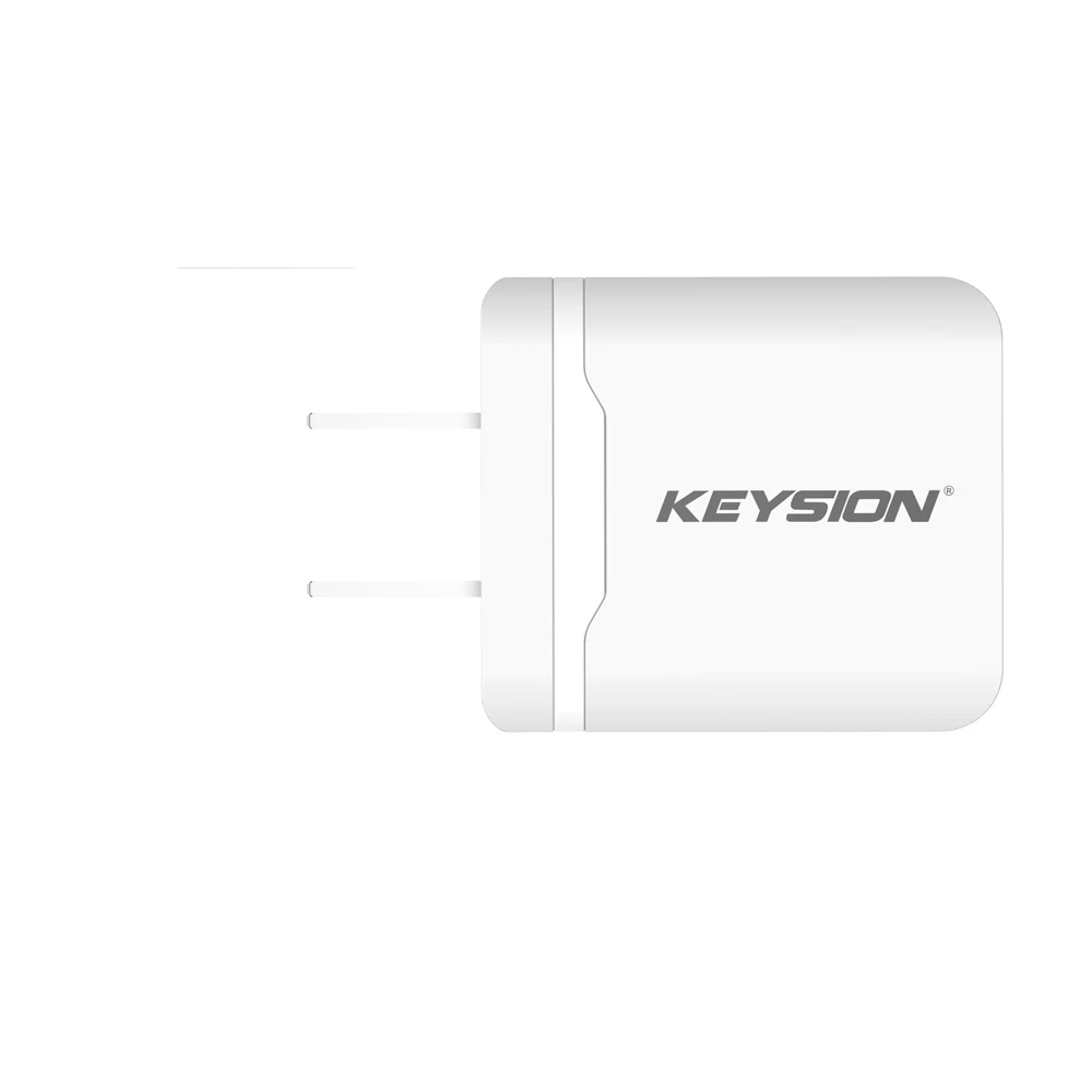 White US Plug KEYSION 18 Вт USB-C PD быстрое зарядное устройство для iPhone XS Max X XS XR 8 8 Plus type-C дорожное настенное быстрое зарядное устройство QC 3,0 PD Быстрая зарядка - Тип штекера: White US Plug