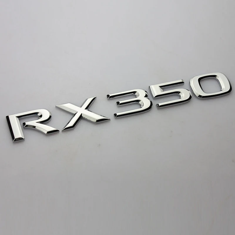 DSYCAR 1 шт. 3D металлический ES350 RX350 автомобильный боковой крыло задний багажник эмблема значок наклейки для Lexus ES RX автомобильный Стайлинг