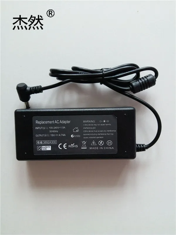 19V 4.74A 90W AC Laptop Adapter Charger Power Supply for Toshiba PA-1900-24 Satellite A300 M305 L305 L300D | Компьютеры и офис
