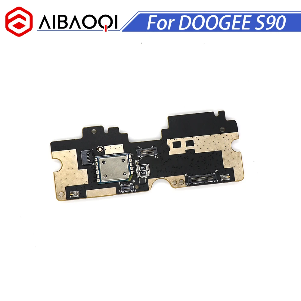 AiBaoQi usb разъем плата зарядки Для Doogee S90 Мобильный телефон Flex зарядка кабелей модуль сотового телефона мини USB порт