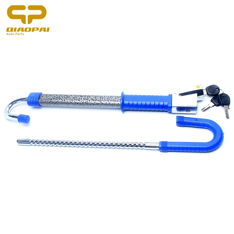 Выдвижной замок на рулевое колесо автомобиля универсальный Противоугонный для