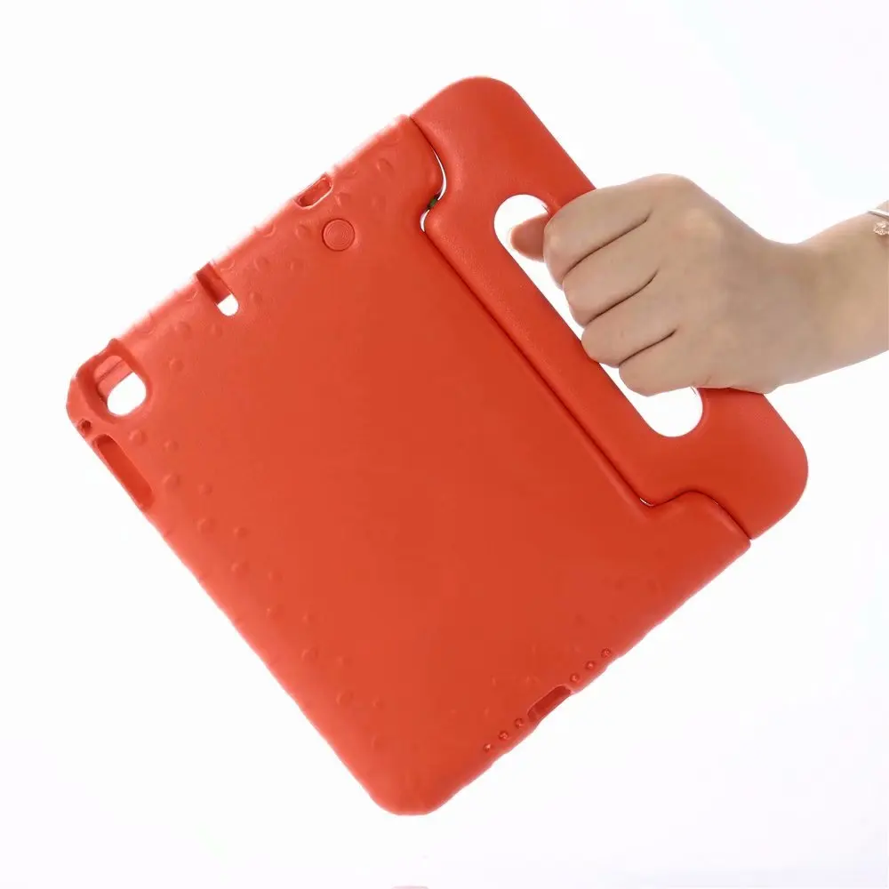 Для Apple Ipad Mini 5 Чехол детский противоударный EVA Чехол для Ipad Mini 4 портативная ручка подставка держатель Чехол полная защита тела - Цвет: Оранжевый