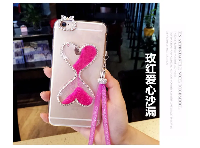 Diamond Perfume bottle Hourglass Quicksand Phone Cover Case For Huawei P20 P10 P9 Plus Lite Soft Back Cases Shell |