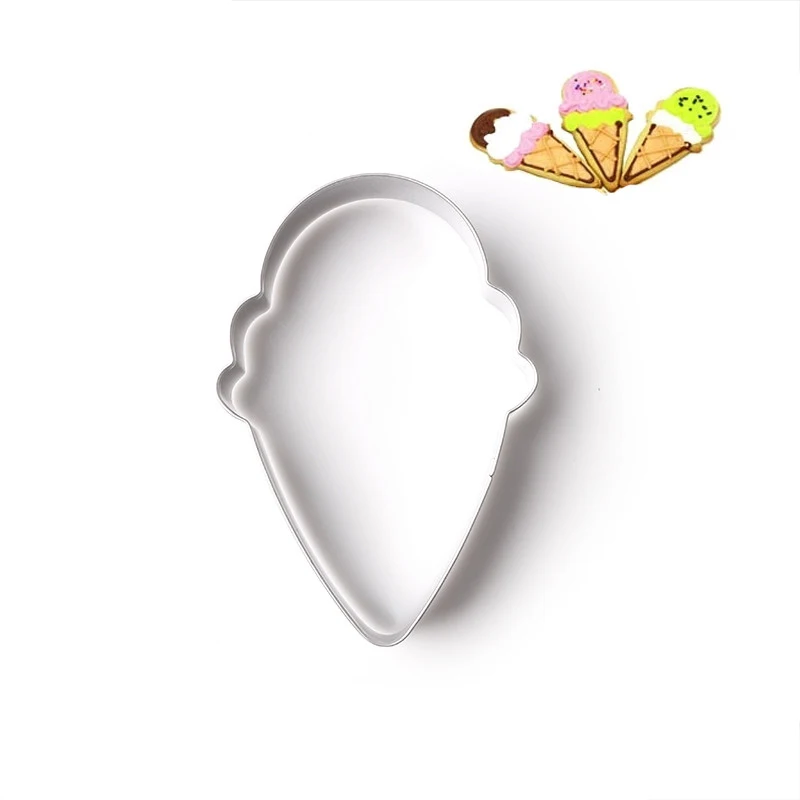 Трафарет для мороженого кухонные капкейки украшения шаблон форма печенья кофе