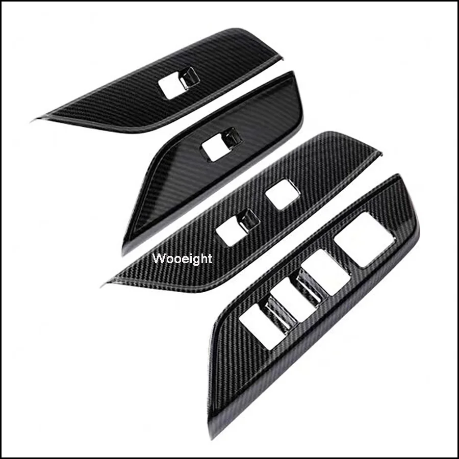 4 шт. защитная накладка на подлокотник из углеродного волокна для Lexus ES 2018 2019 LHD |