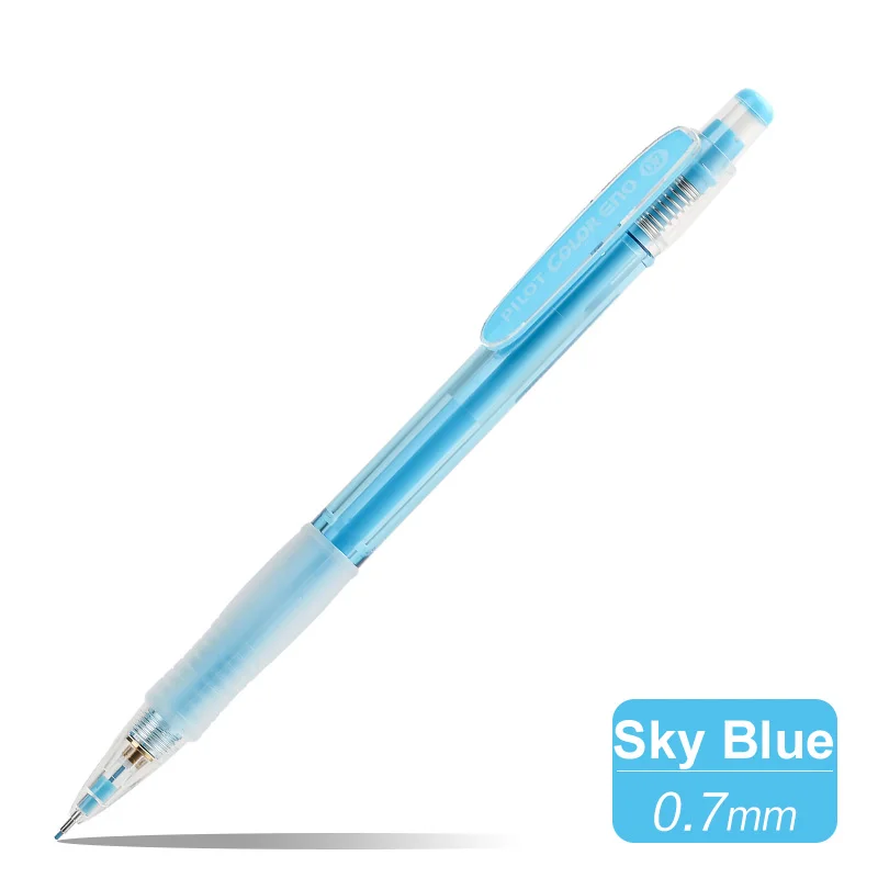 HCR-197 SKY BLUE Pilot color Eno механический карандаш 0,7 мм Выдвижной цветной свинцовый автоматический карандаш для манги рисования Kawaii канцелярские принадлежности - Цвет: HCR-197 SKY BLUE