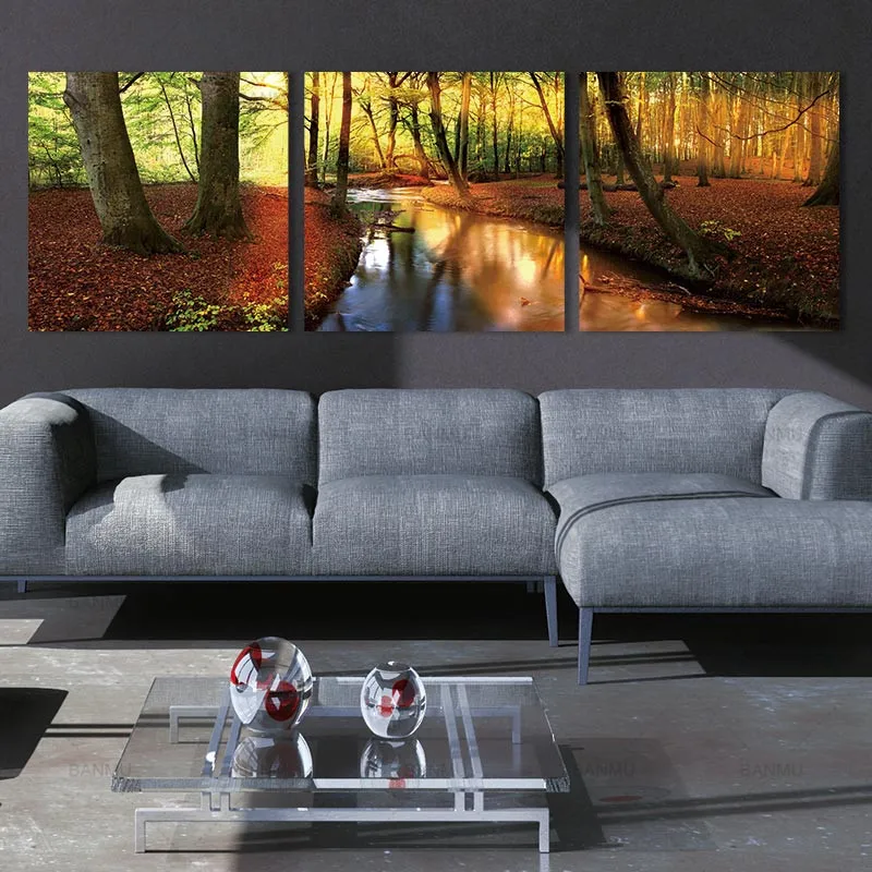 

Abstract poster Forest Canvas Painting tree picture Wall Art Picture Canvas Prints poster art wall Pictures home decoration