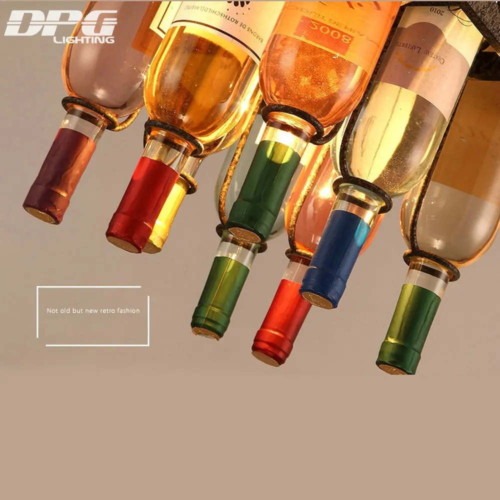 Винтажный стиль лофт Светодиодная лампа подвесные светильники с подвесками