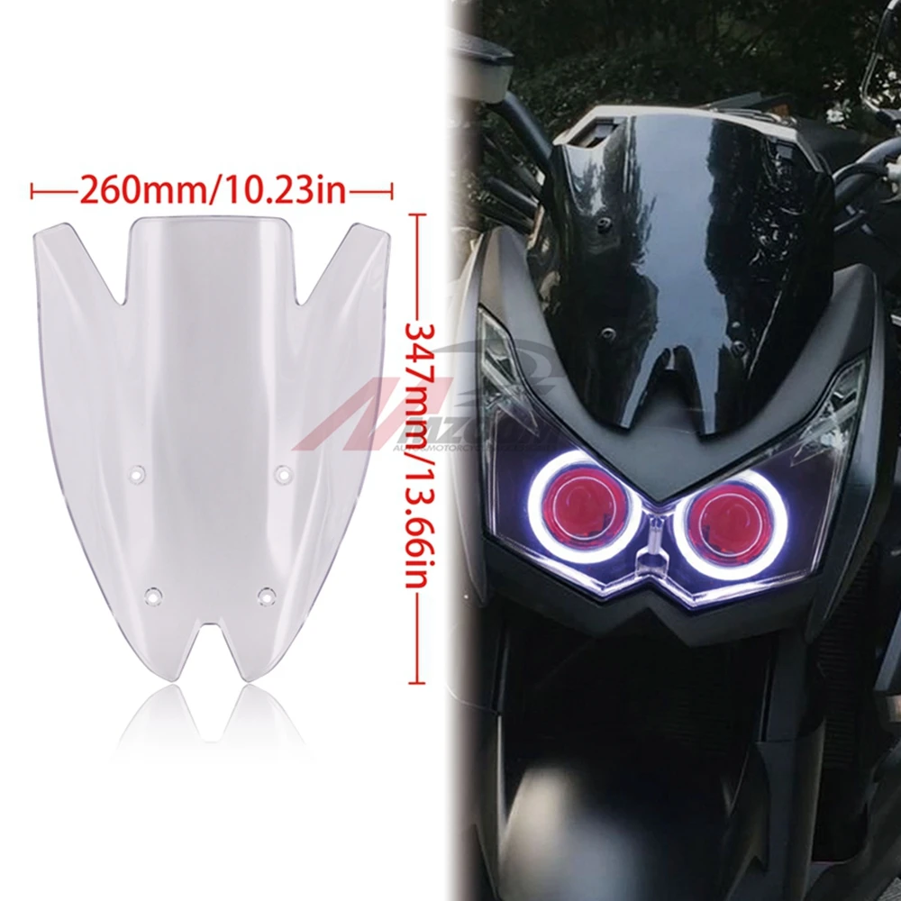 Ветровое стекло мотоцикла для Kawasaki Z1000 ветрозащитные дефлекторы аксессуары 2010 2011