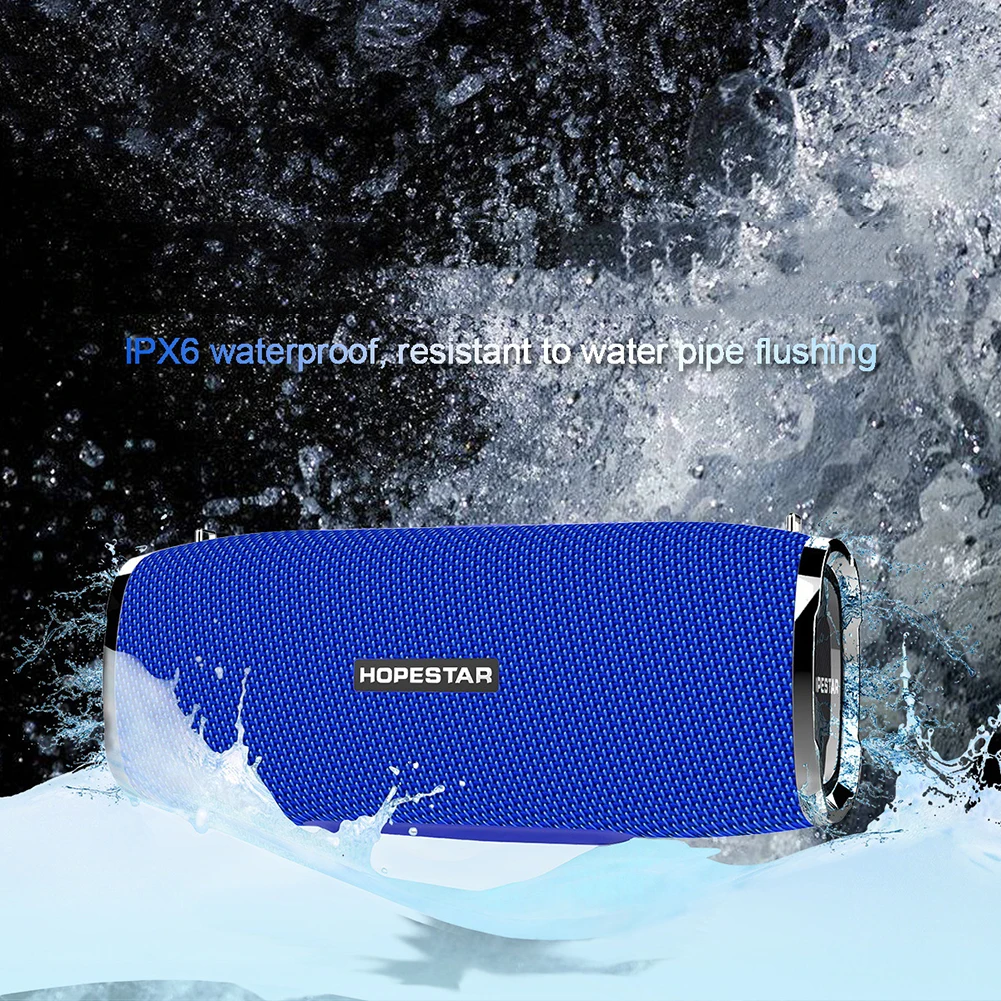 HOPESTAR A6 динамик bluetooth портативный ремешок открытый водонепроницаемый беспроводной Bluetooth стерео динамик bluetooth колонка