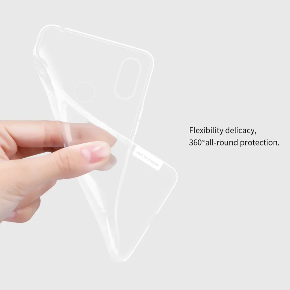 For Xiaomi Mi Max 3 Case Nillkin Super Thin Nature Transparent Clear Soft phone Cases Bumper case |