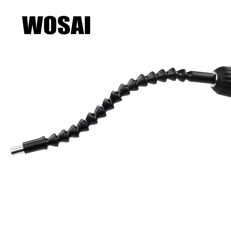 WOSAI 290 мм электронные сверла черные гибкие биты вала удлинитель держатель
