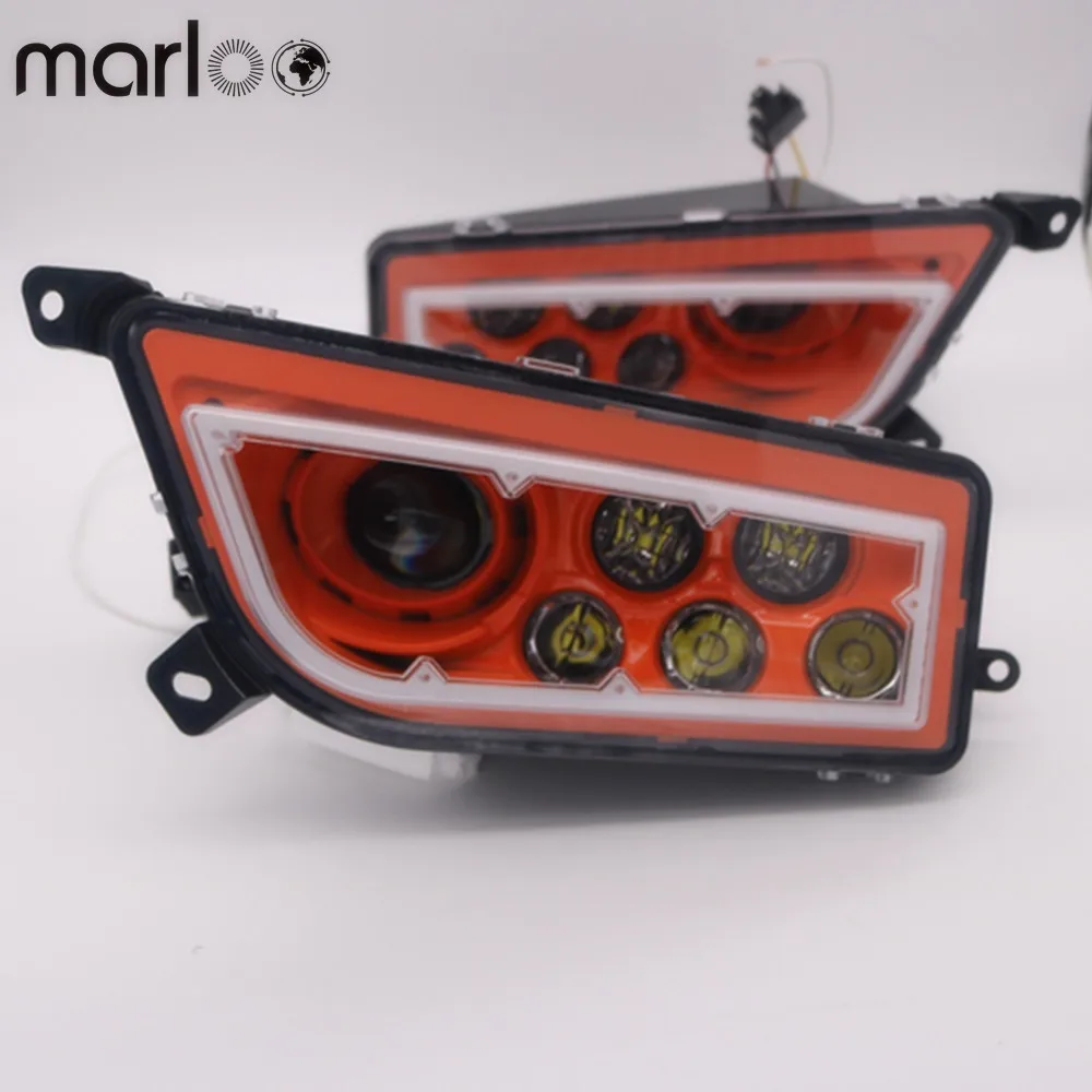 Marloo ATV UTV часть 16-18 POLARIS общий 1000 &amp RZR1000 TURBO оранжевого красного зеленого и синего