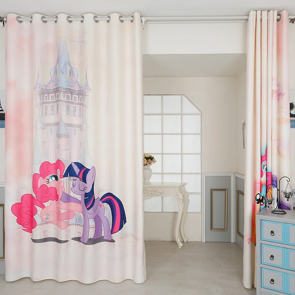 Занавески на окна с втулкой заказ 2 шт. занавески для детской комнаты тюлевые 200x260