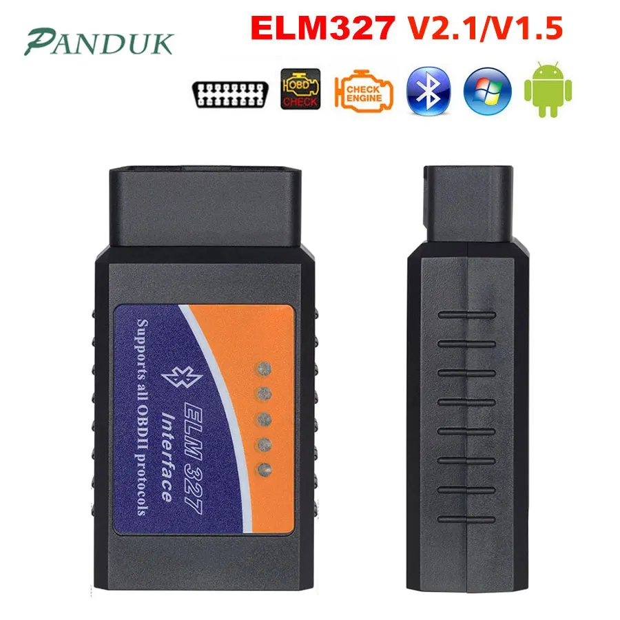 PANDUK ELM327 1 5 V Dagnostic сканер для автомобильного Bluetooth Escaner Obd2 2 автомобильный