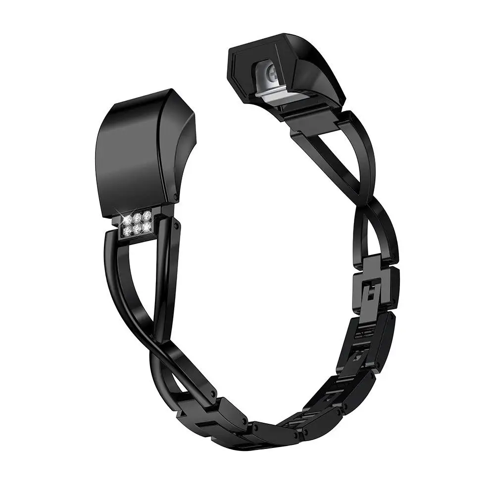Joyozy Металл Замена часы браслет X форменный ремень для Fitbit Alta/Fitbit Alta HR полосы