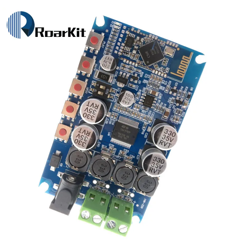 Беспроводной Bluetooth 4 0 аудио приемник цифрового TDA7492P 50 Вт + усилитель доска с best