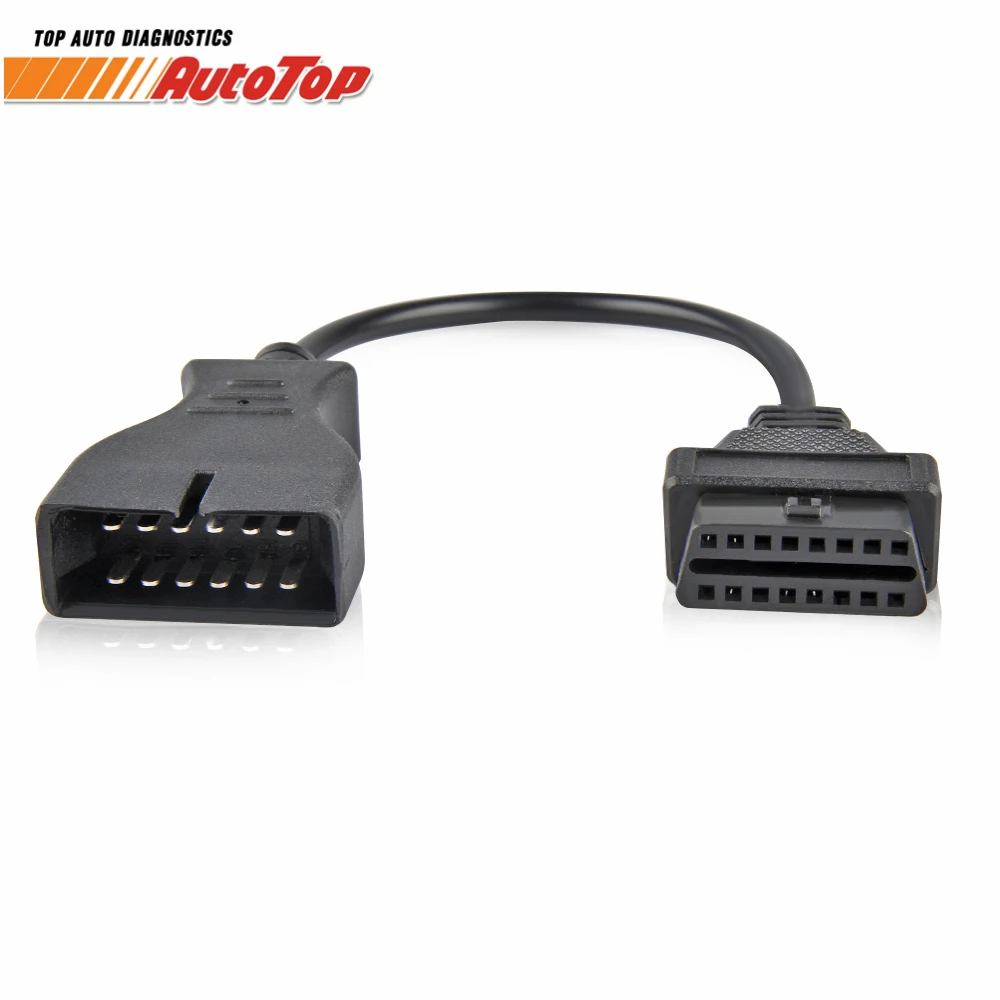 Лучший GM12 OBD2 Кабель-адаптер для GM12 Pin ODB разъем для OBD II 16Pin автомобильный диагностический инструмент кабель для GM 12 Pin диагностический кабель