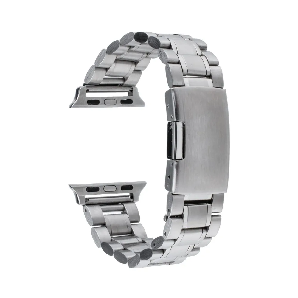 Ремешок для часов из нержавеющей стали + адаптер инструмент iWatch Apple Watch Sport Edition 38