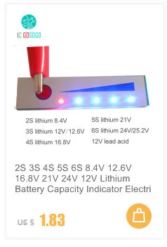 3S 4S 5S 6S 7S 8S 10S 11S 12S 13S 15S LY6W литий-ионная LiPo батарея индикатор емкости ЖК-дисплей оставшаяся детектор Тестер