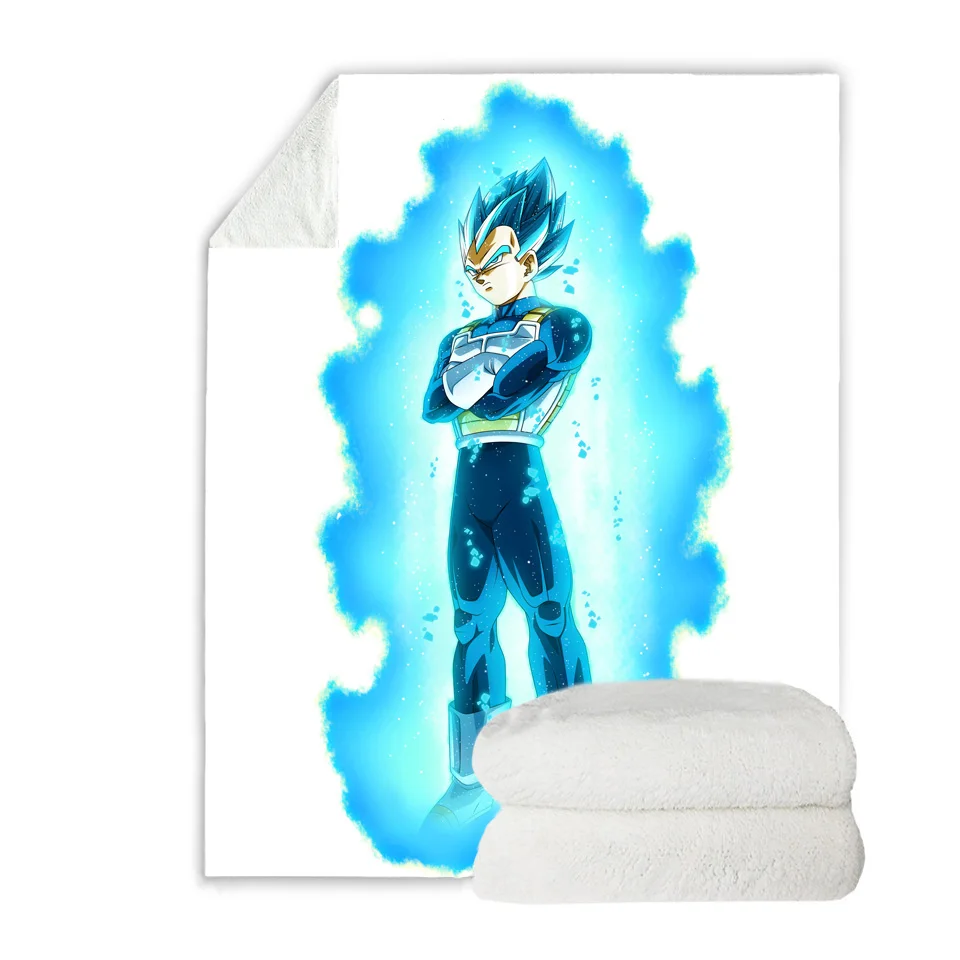 Dragon Ball пользовательские фланелевые флисовые одеяла Диван теплая кровать пледы одеяло для взрослых H малыш аниме пушистый взвешенный одеяло s 200 см