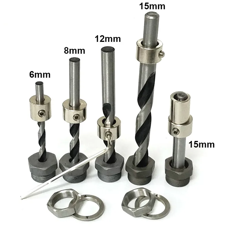 Деревообрабатывающий карман отверстие винт джиг сверла Набор для вышивки