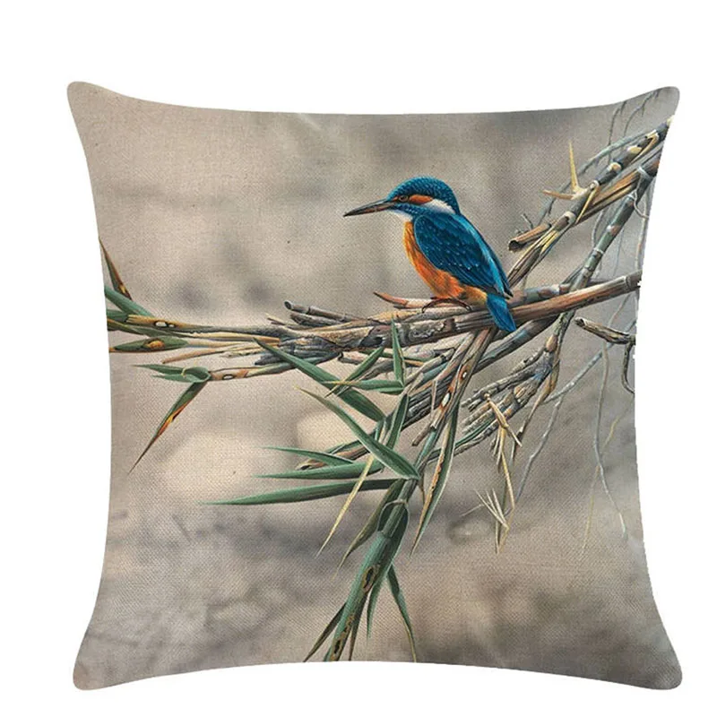 Декоративная наволочка для подушек с маленькими животными наволочки 45*45 см