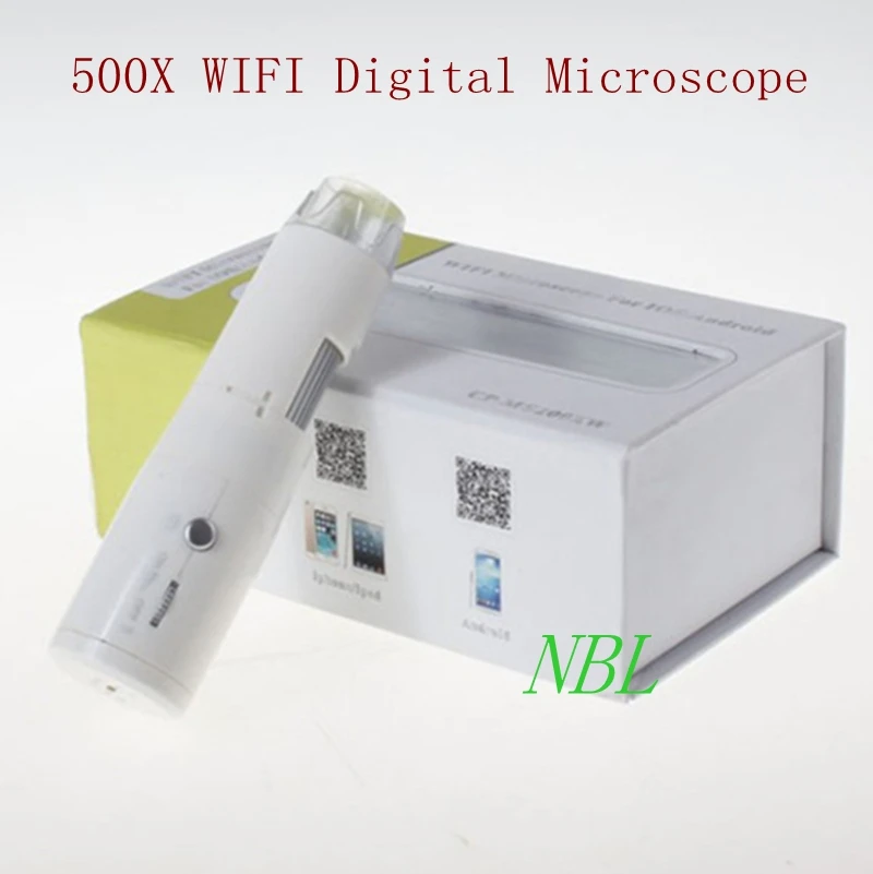 Цифровой Wifi микроскоп 500X 8 * СВЕТОДИОДНЫЙ Лупа 25x 500x Поддержка IOS Android беспроводной