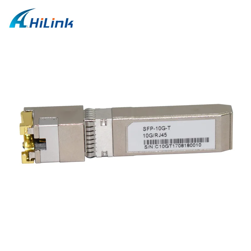 Hilinktech Ethernet модуль медный SFP-T 10 GBASE RJ45 порт 30 м расстояние передачи - купить по