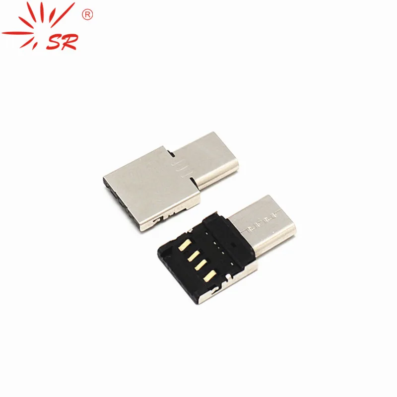 SR Micro USB к тип-c USB OTG адаптер конвертер синхронизации данных для Android Macbook samsung Xiaomi6