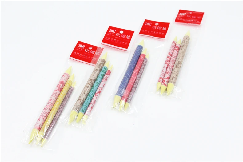 1set Pastel &amp Charcoal Blenders paper stumps Tortillon Paper Stumps for sketch painting art supplies |