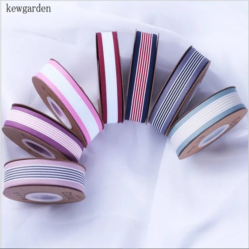 Kewgarden полоса вязание атласные ленты 1 1/2 &quot1&quot вручную изготовленная Лента Сделай