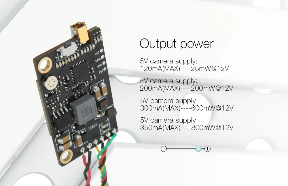 TX805 5,8G 40CH 25/200/600/800 передатчик mw FPV VTX светодиодный Дисплей Поддержка серверный компьютером с экранным меню для Pitmode/Smartaudio для радиоуправляемых моделей