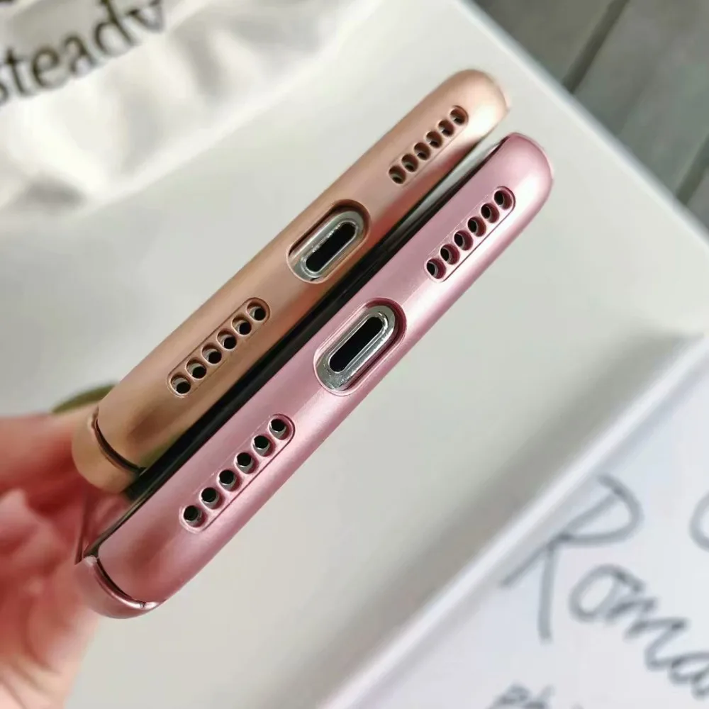 Милая матовая задняя крышка для iPhone X XR XS MAX чехол телефона жесткие чехлы ПК 6 6s 7 8
