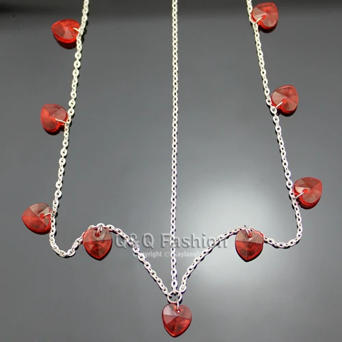 Fab Серебряная цепочка сердце камень волос Тикка обруч на голову головной убор